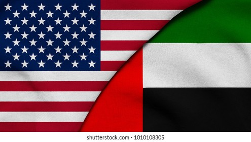 Two States Flags United States United Stock Illustration 1704461983