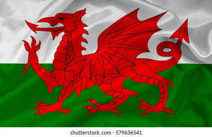 National Flag Wales Abstract National Flag Stock Vector (Royalty Free ...