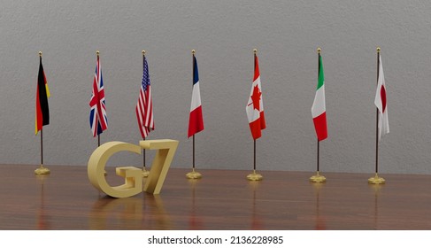 G7 Flag Images, Stock Photos & Vectors 