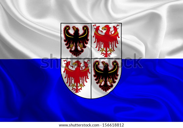 Flags Regions Italy Trentinoalto Adige South Stock Illustration 156618812