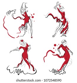 Flamenco dance elements 