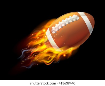 2,080 American Football Ball Fire Images, Stock Photos & Vectors ...