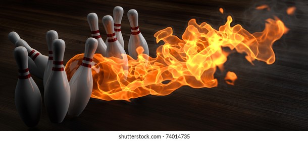 Flaming Bowling Ball Images, Stock Photos & Vectors | Shutterstock