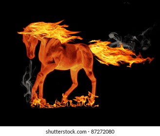 Flaming Horse