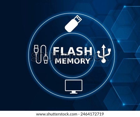 Flash memory, also known as flash storage, is a type of nonvolatile memory that erases data in units called blocks and rewrites data at the byte level.
