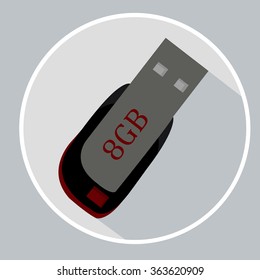 Flash memory stick 