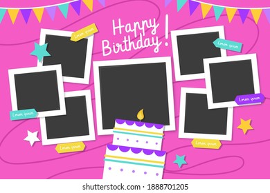 3,936 Photo collage birthday Images, Stock Photos & Vectors | Shutterstock