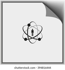 Flat design illustration concept for human skills.