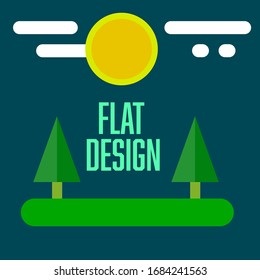 Flat design is so kind and intresting.