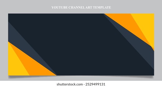 Flat design real estate youtube channel art. - Powered by Shutterstock