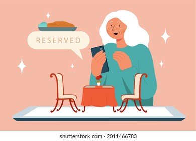 ディナーデート 女性 のイラスト素材 画像 ベクター画像 Shutterstock