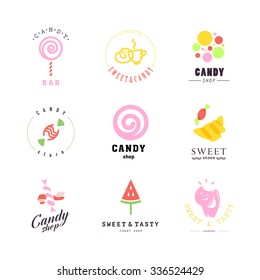 Candy Store Logo Images Stock Photos Vectors Shutterstock