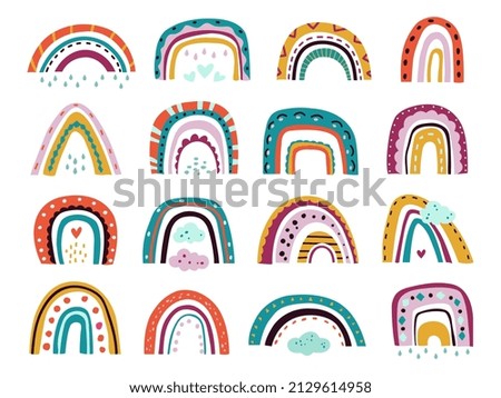 Similar – Image, Stock Photo rainbow colours Style