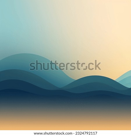 A flat two dimensional gradient