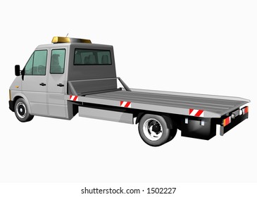 Flatbed Delivery Truck