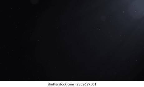 Flickering abstract Particles. Dust background.
