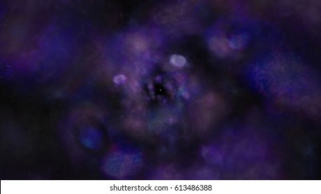 Flight Through The Worm Hole Tunnel Of Nebulae. Elements Of This Image Furnished By NASA.