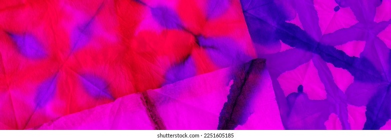 Flirt Muster. Neon Dark Poster. Violet Vintage Batik. Magenta Aquarell. Purple Abstract Satin. Rosa Tie Dye. Fuchsia Scrapbook Print. Weinschmuck. Rotflackerndes Muster. – Stockillustration