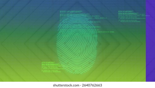 fingerprint purple abstract 