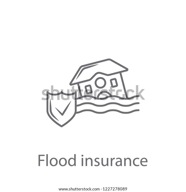 Flood Insurance icon. Simple element illustration.\
Flood Insurance symbol design from Insurance collection set. Can be\
used for web and\
mobile