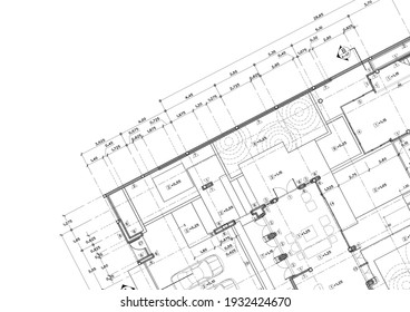 Floor plan designed building on the drawing.