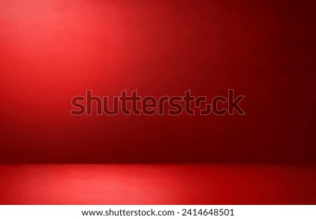 Similar – Image, Stock Photo Red wall with light play and branch