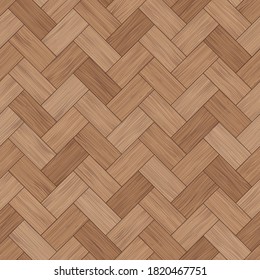 Floor wood parquet. Flooring wooden seamless pattern. Design zigzag laminate. Parquet rectangular herringbone. Floor tile parquetry plank. Hardwood tiles. Rectangles slabs background. Illustration