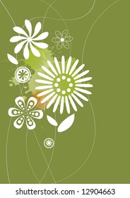 flora pattern background