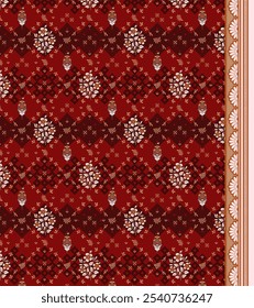 floral pattern, seamless pattern, wall paper design, allure pattern