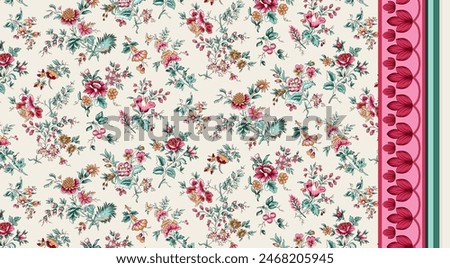 floral pattern, wall paper design, seamless pattern