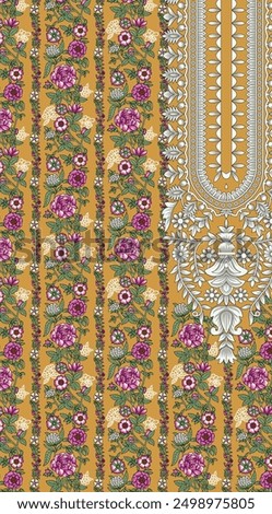 floral pattern, wall paper, semless pattern