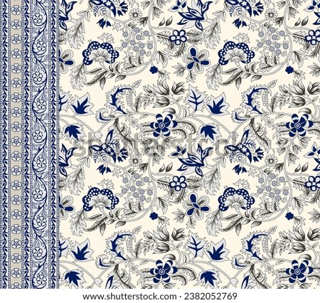 floral patterns, seamless patterns design, floral border design ,paisley design 