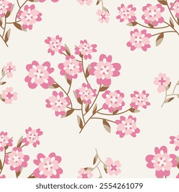 Floral seamless pattern. Decorative elements for textiles, book covers, print. - Powered by Shutterstock