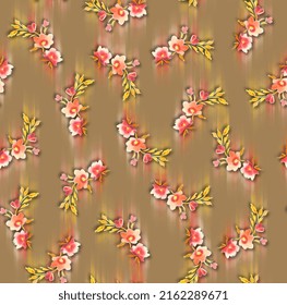 Floral seamless pattern and