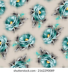 Floral seamless pattern and