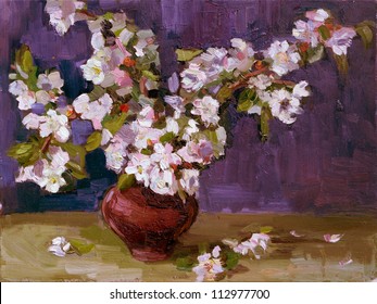 Floral Still Life Oil Painting