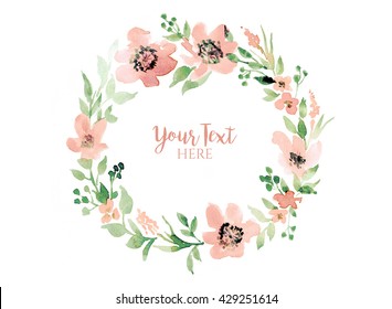 花冠 水彩イラスト のイラスト素材 Shutterstock