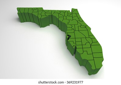 1,528 3d Map Florida Images, Stock Photos & Vectors | Shutterstock