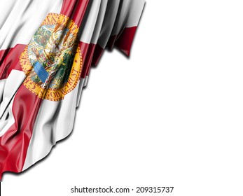 Florida Flag with white