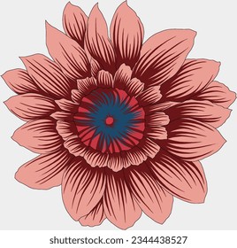 The flower motif is