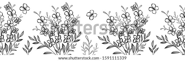 Flower ribbon. Design element for wallpaper,\
logo, flyer, presentation, gift card, poster on the wall, landing\
page, cover, banner, social\
networks.