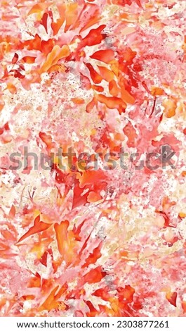 flower texstile deisgn pattern leaf