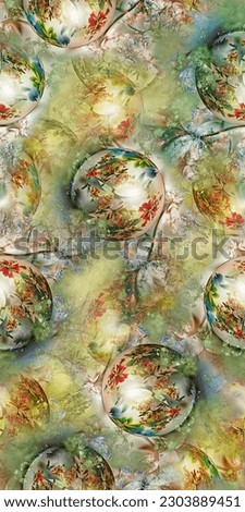 flower texstile deisgn pattern leaf