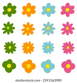  flower, vector, pattern, flowers, floral, design, illustration