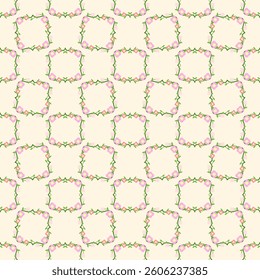  flowers background and thail pattern background