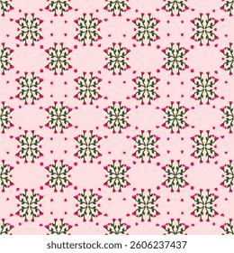  flowers background and thail pattern background