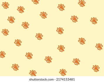 Flowers Background Wallpaper Desktop Lockscreen Stock Illustration 