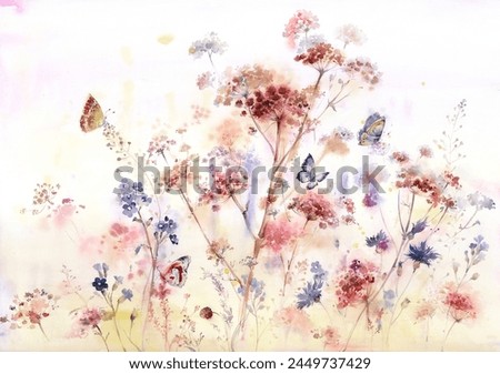 Similar – Image, Stock Photo Flowers Background Style