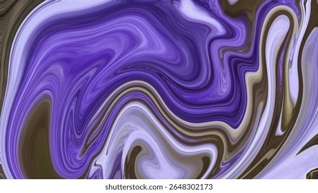 Diseño abstracto fluido en