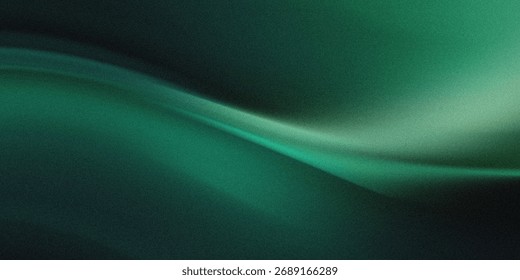 A flowing green gradient background with a smooth transition. Ideal for adding a touch of calm and sophistication to any design project. Perfect for websites or presentations.